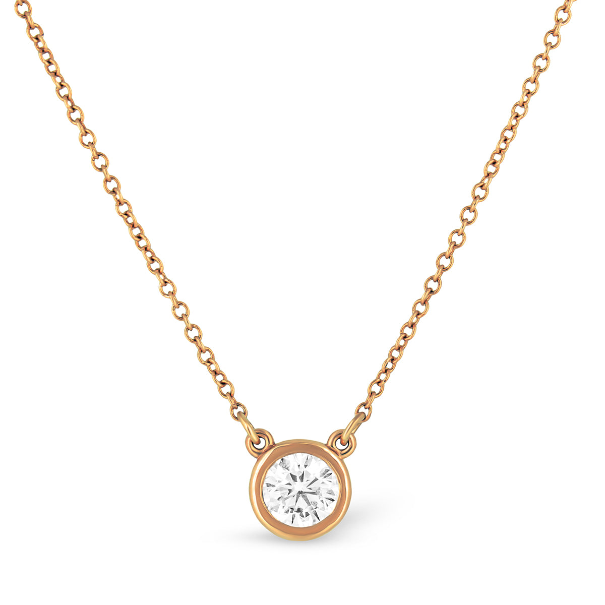 Princess Cut Kite Solitaire Diamond Necklace 14K Gold (G-H/I2) – Glitz  Design